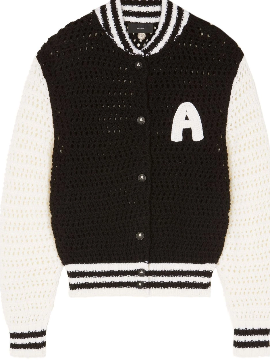 Affordable jacket Alanui bomber Women crochet-knit 0630